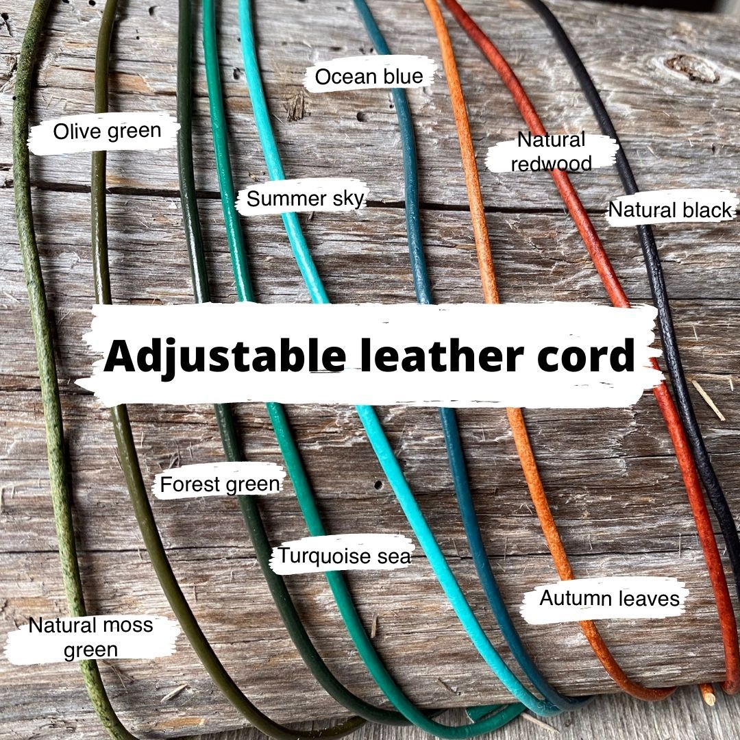 Adjustable Leather Cord
