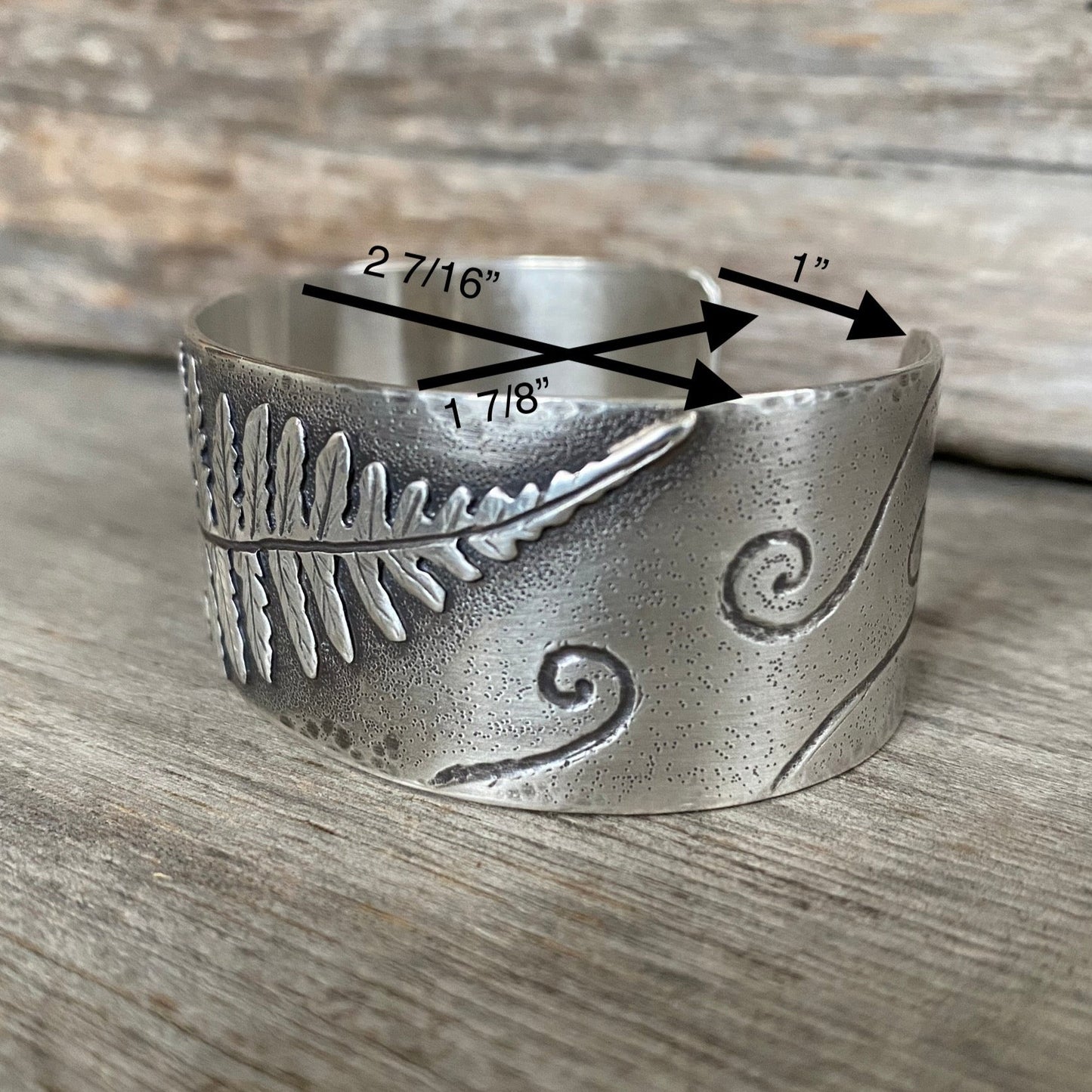 Forest Light Oregon Lady Fern Cuff