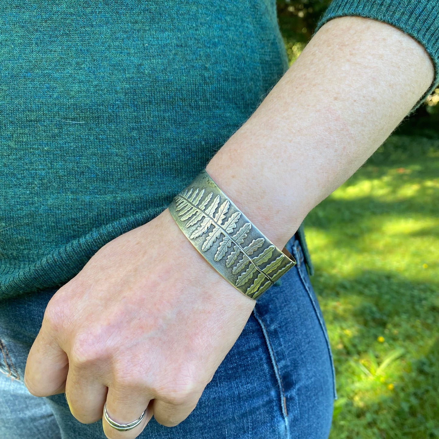 Forest Light Oregon Lady Fern Cuff