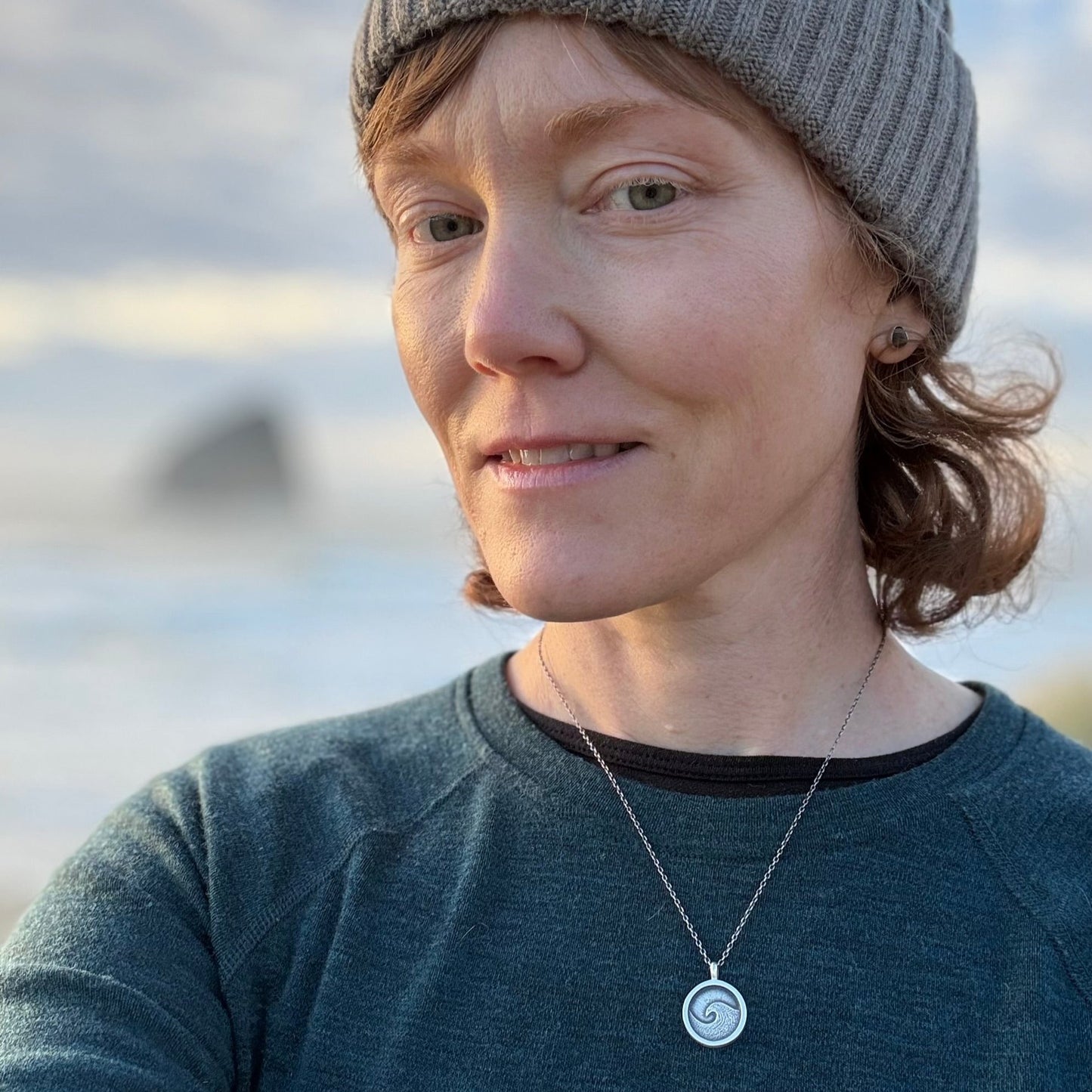 Limited Edition Changing Tides Wave Pendant