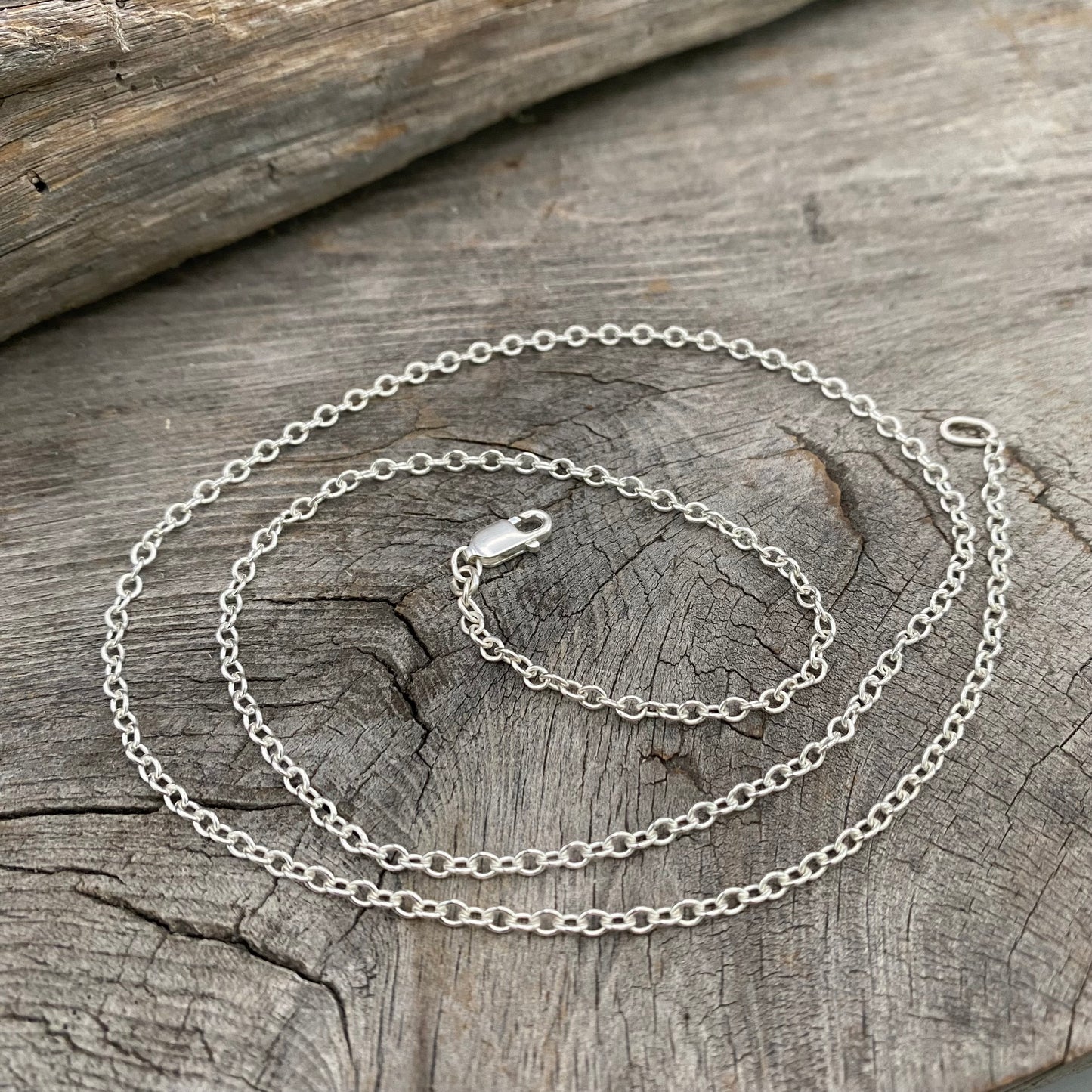 Sterling Silver Oval Cable Chain