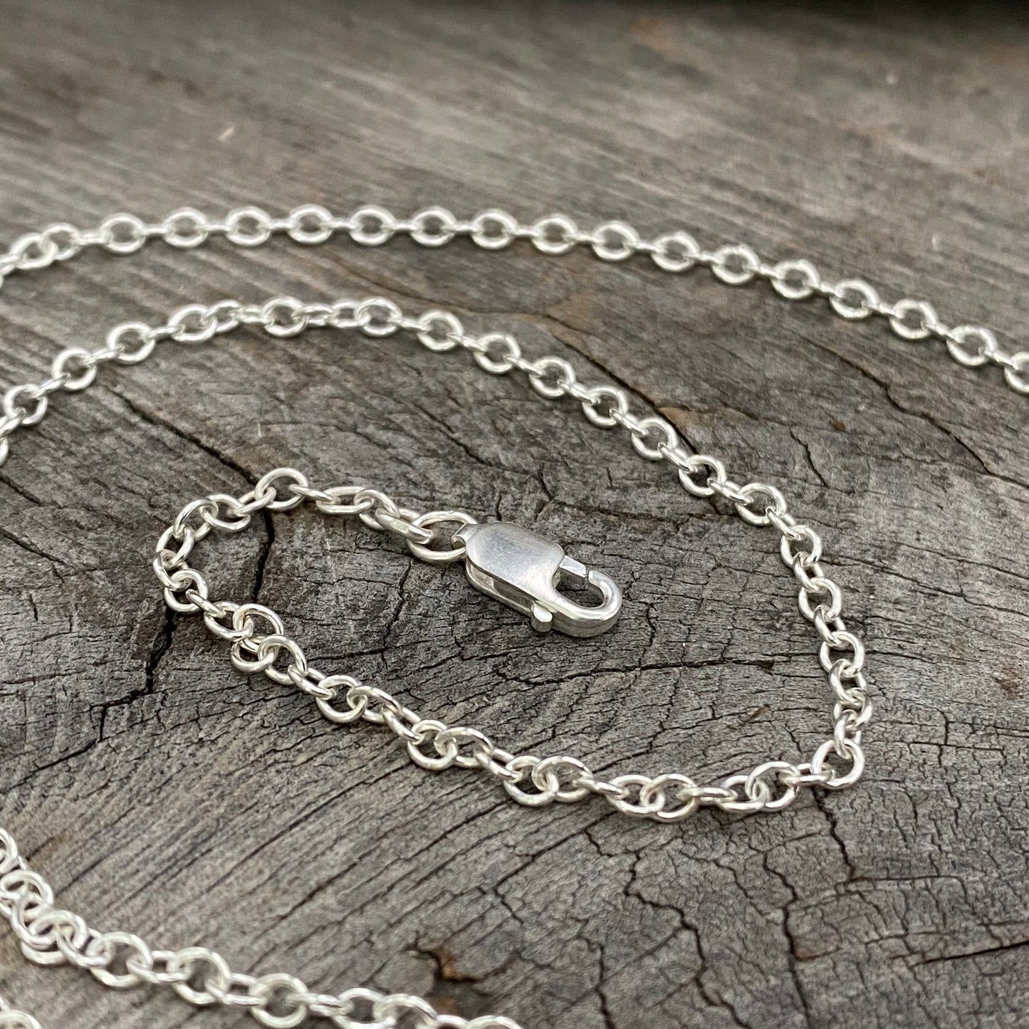 Sterling Silver Oval Cable Chain