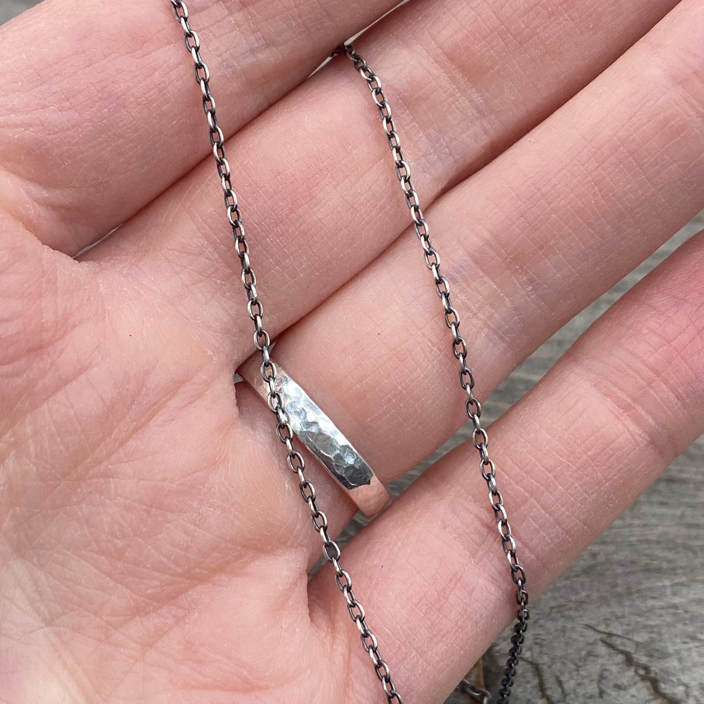 Sterling Silver Elongated Cable Chain