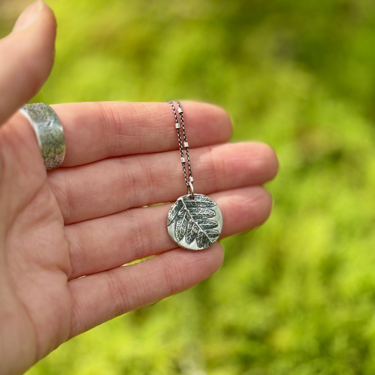 The Resilient One - Licorice Fern Pendant