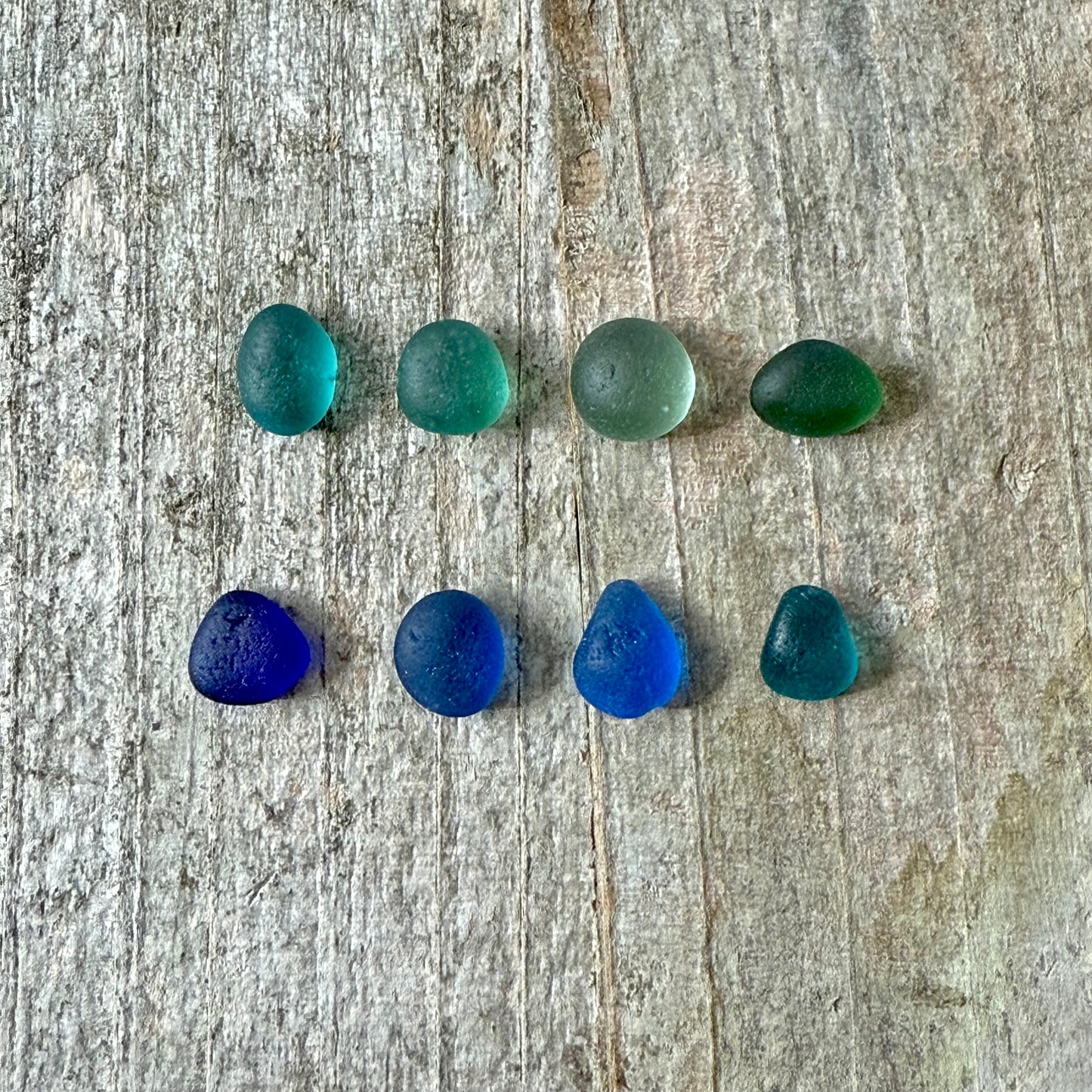 Glimmering Shore Silver and Sea Glass Ring (made-to-size)