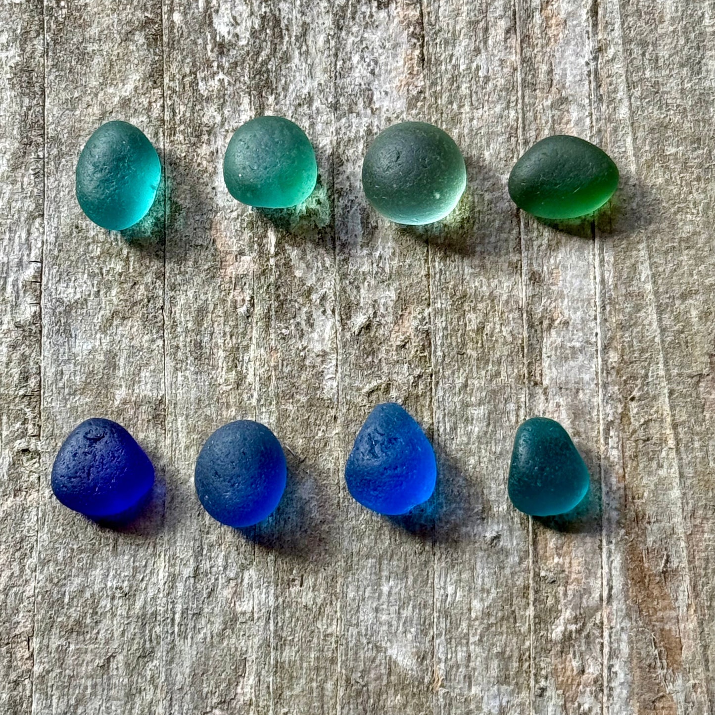 Glimmering Shore Silver and Sea Glass Ring (made-to-size)