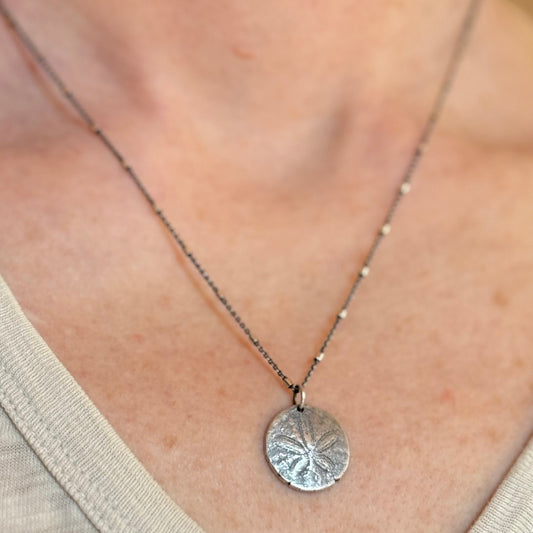 Oregon Coast Sand Dollar Pendant