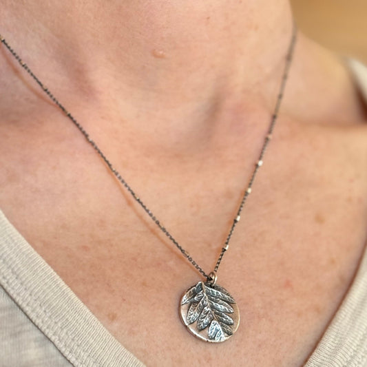 Oregon Coast Licorice Fern Pendant