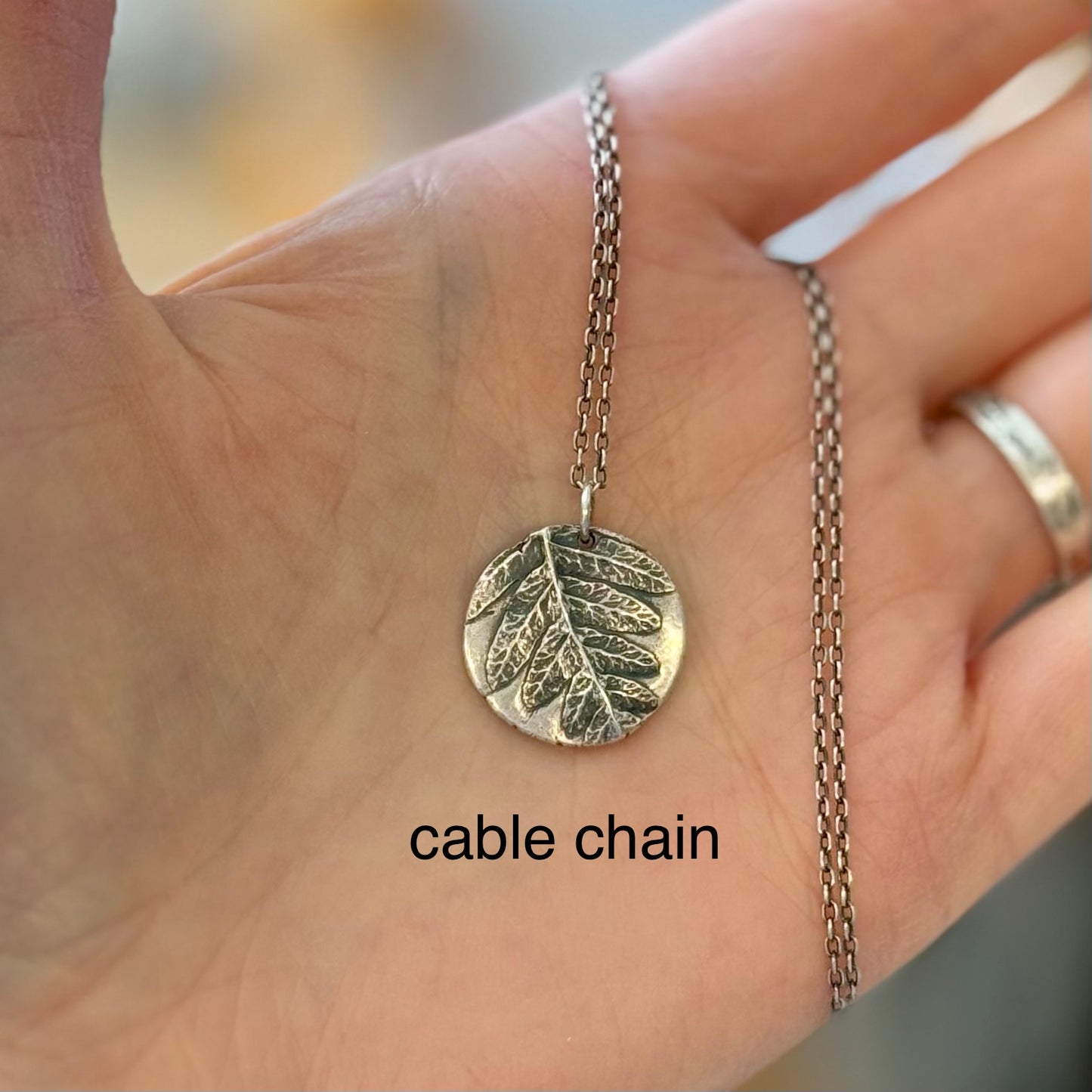 The Resilient One - Licorice Fern Pendant