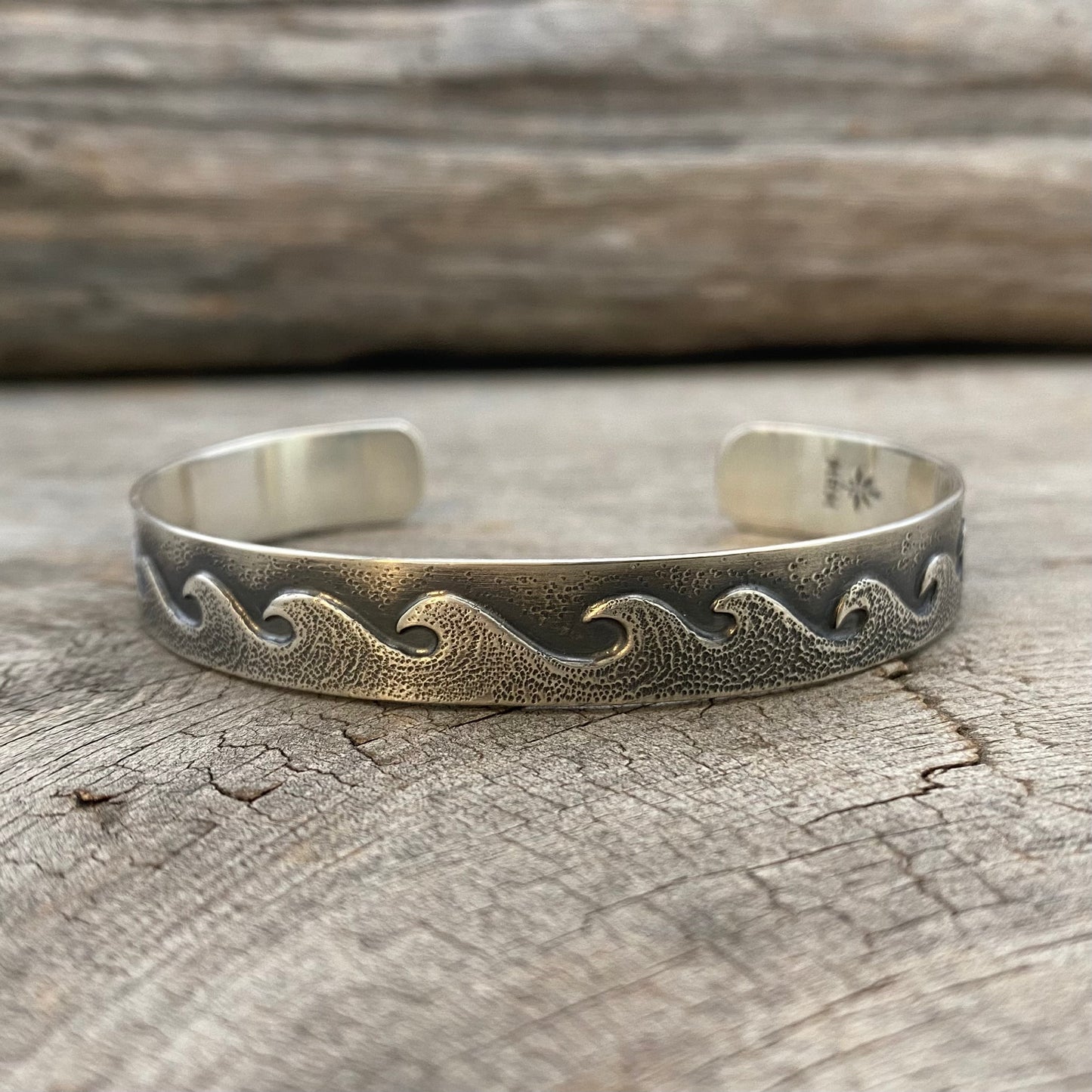 Changing Tides Wave Cuff (size medium)