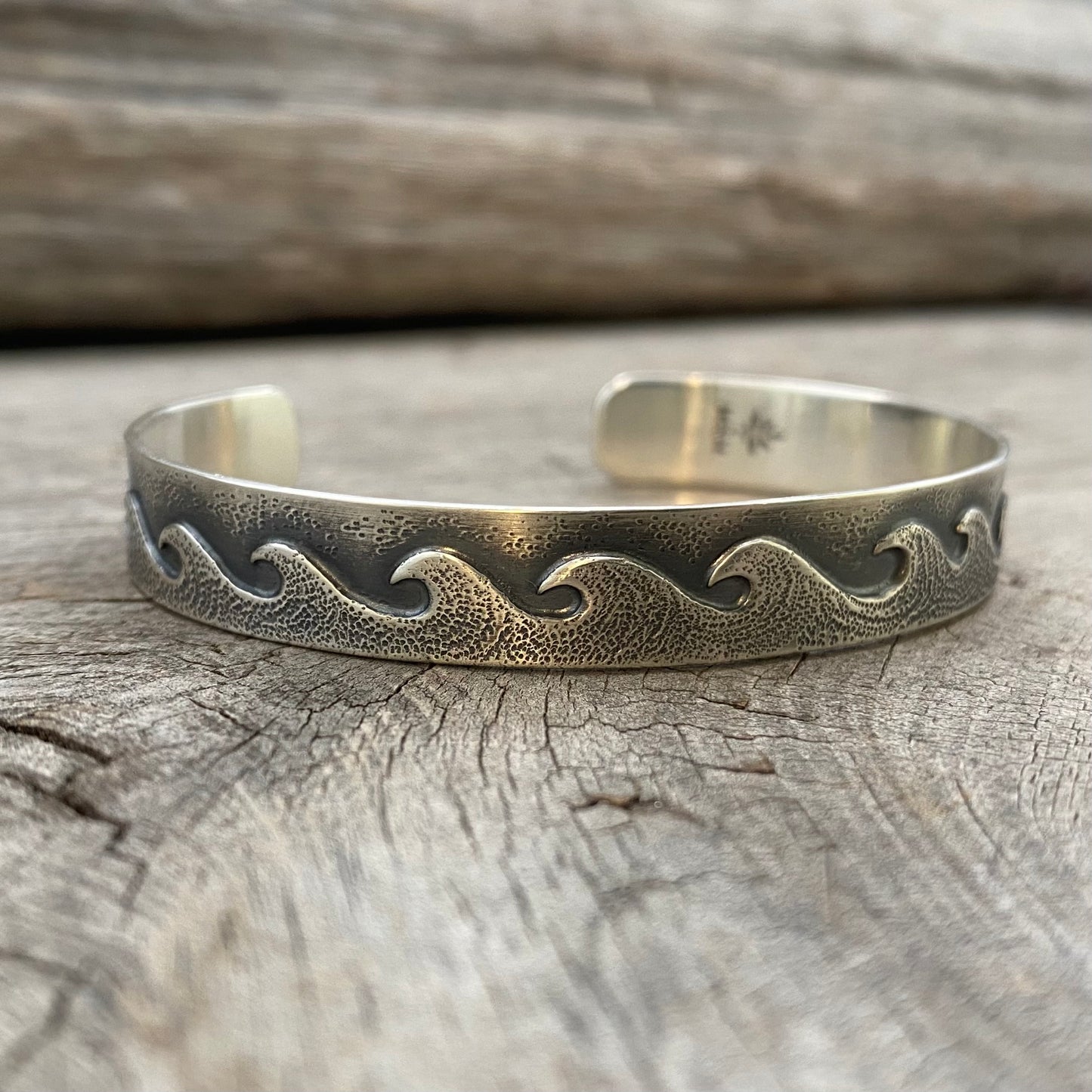 Changing Tides Wave Cuff (size medium)