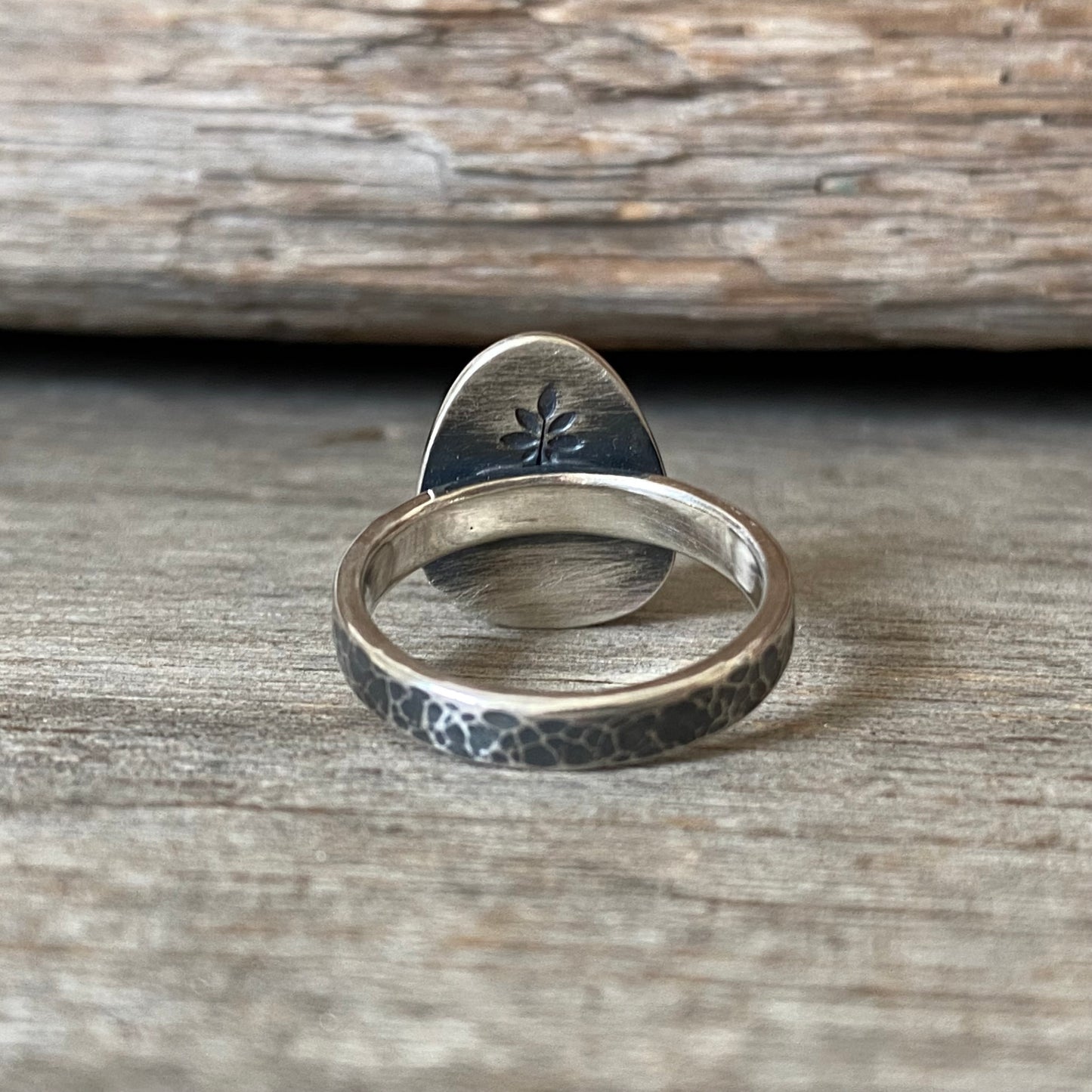 Genuine Vancouver Island Sea Glass Ring Size 6.5