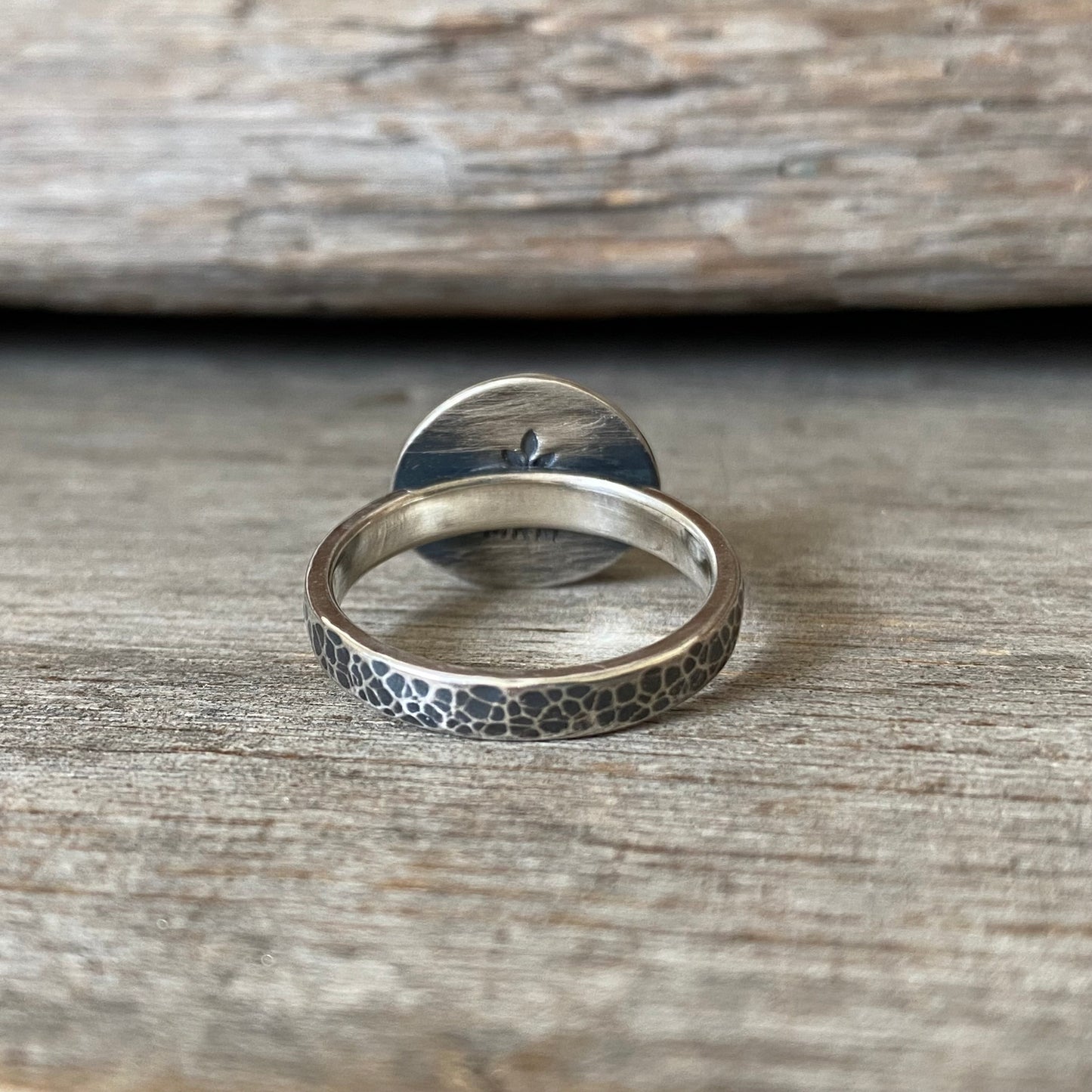 Genuine Vancouver Island Sea Glass Ring Size 8.0