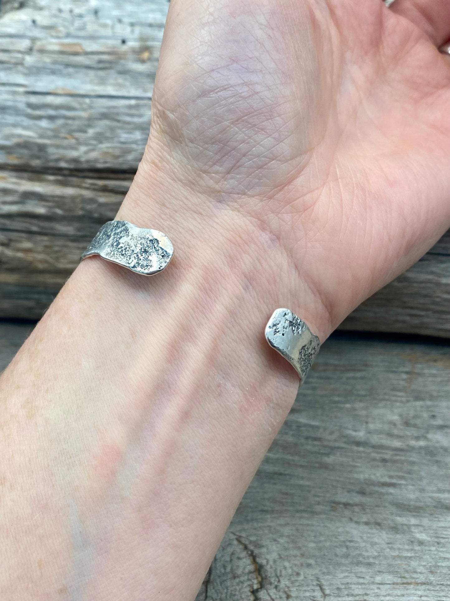 Tideline Cuff - Sterling silver