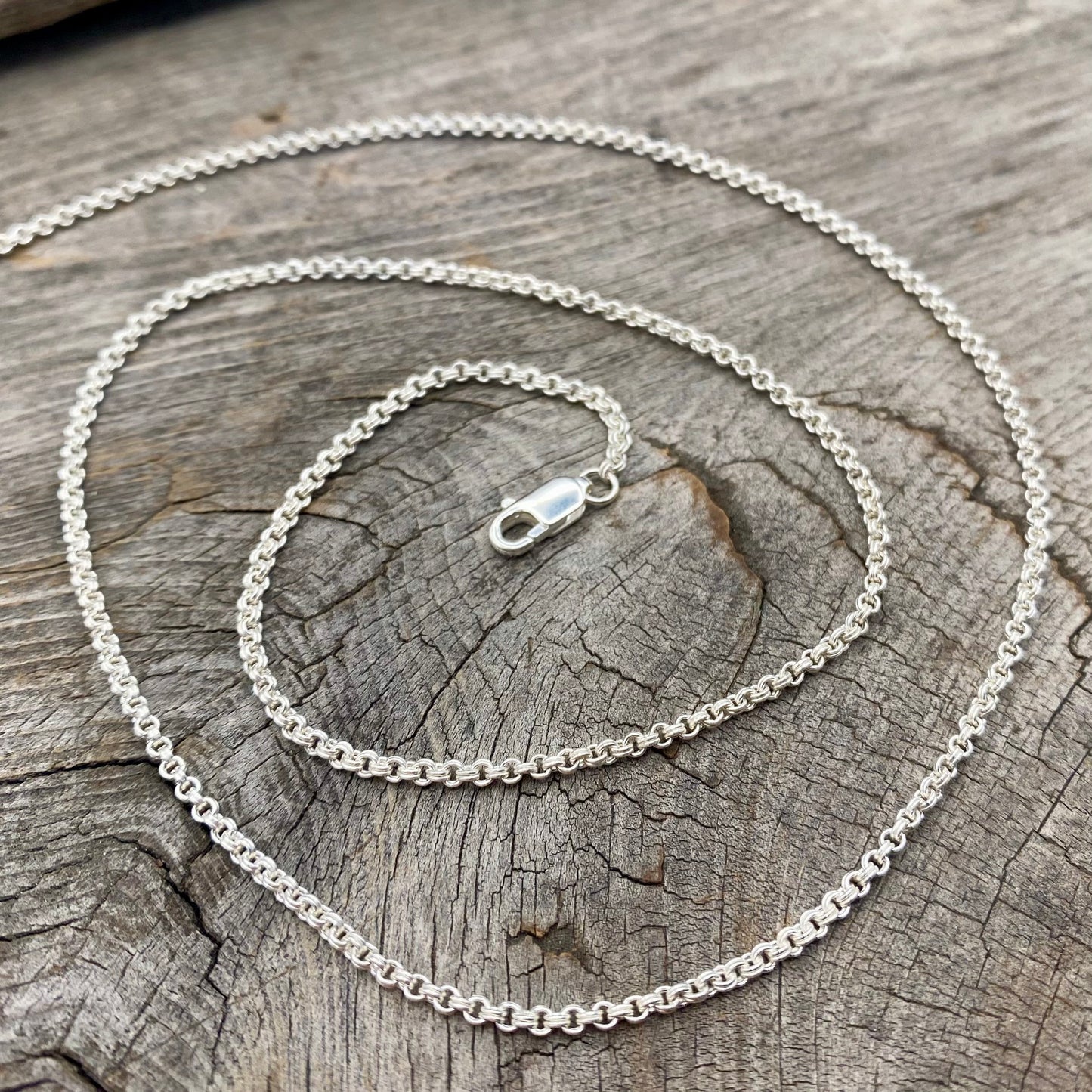 Sterling Silver Double Cable Chain
