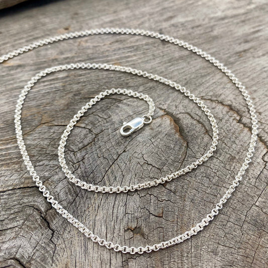Sterling Silver Double Cable Chain