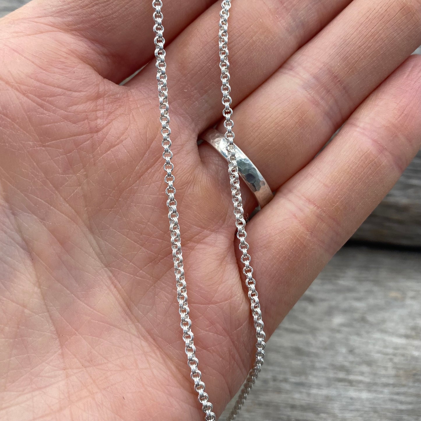 Sterling Silver Double Cable Chain