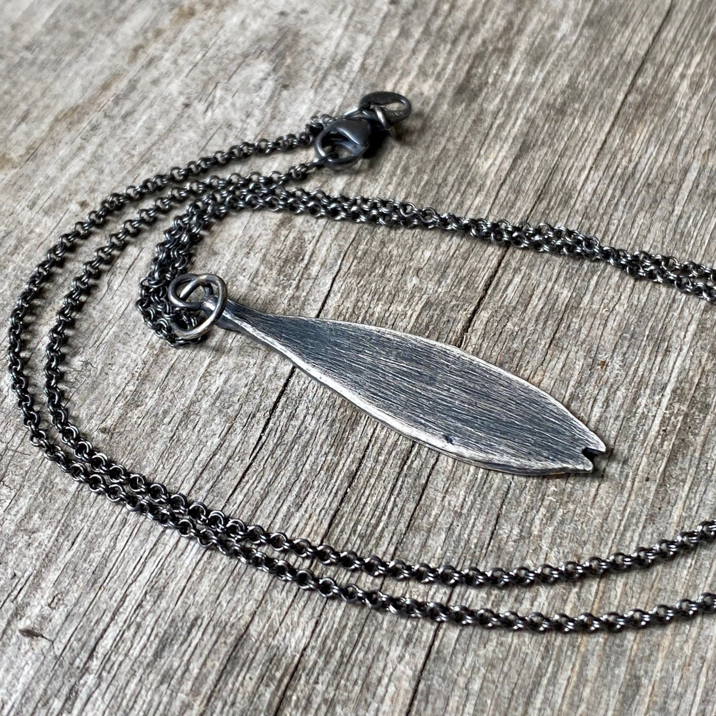 Echinacea petal pendant