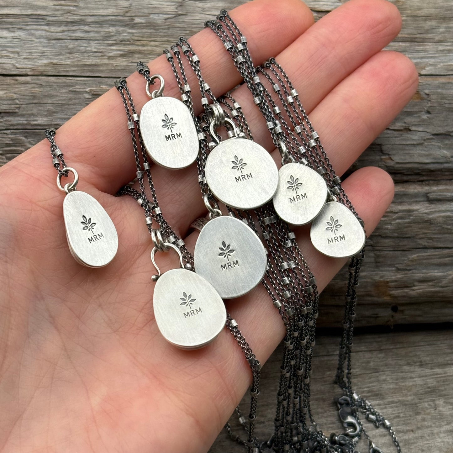 Colors of the Sea Teal Sea Glass Pendants