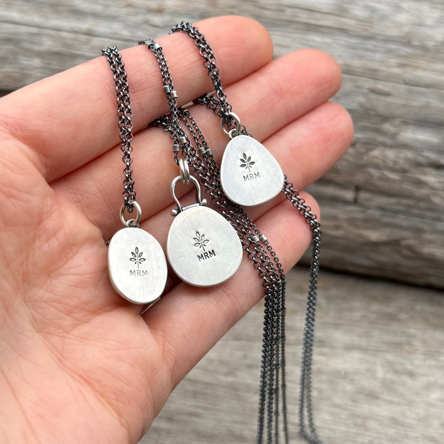 Vancouver Island Beach Stone Pendants