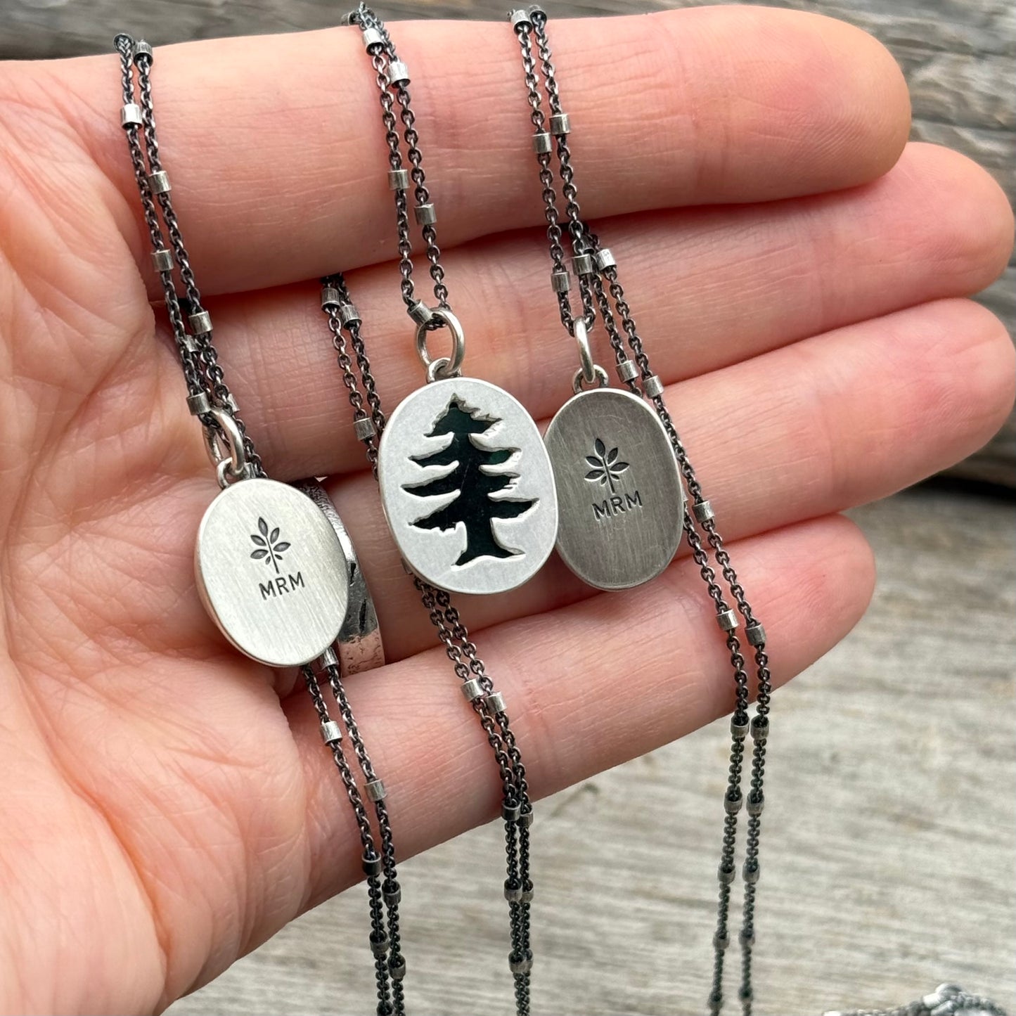 Multi-colored genuine sea glass pendants