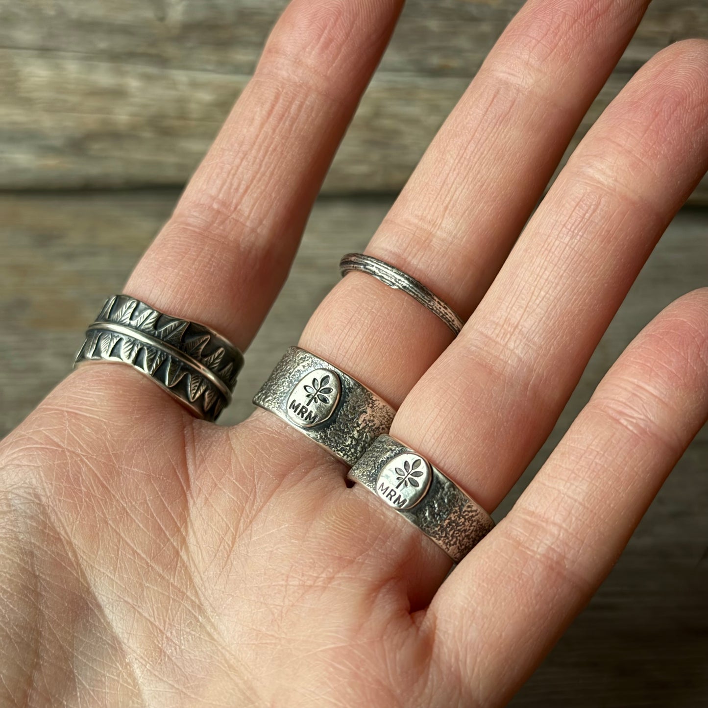 Oregon Deer Fern Forest Light Ring