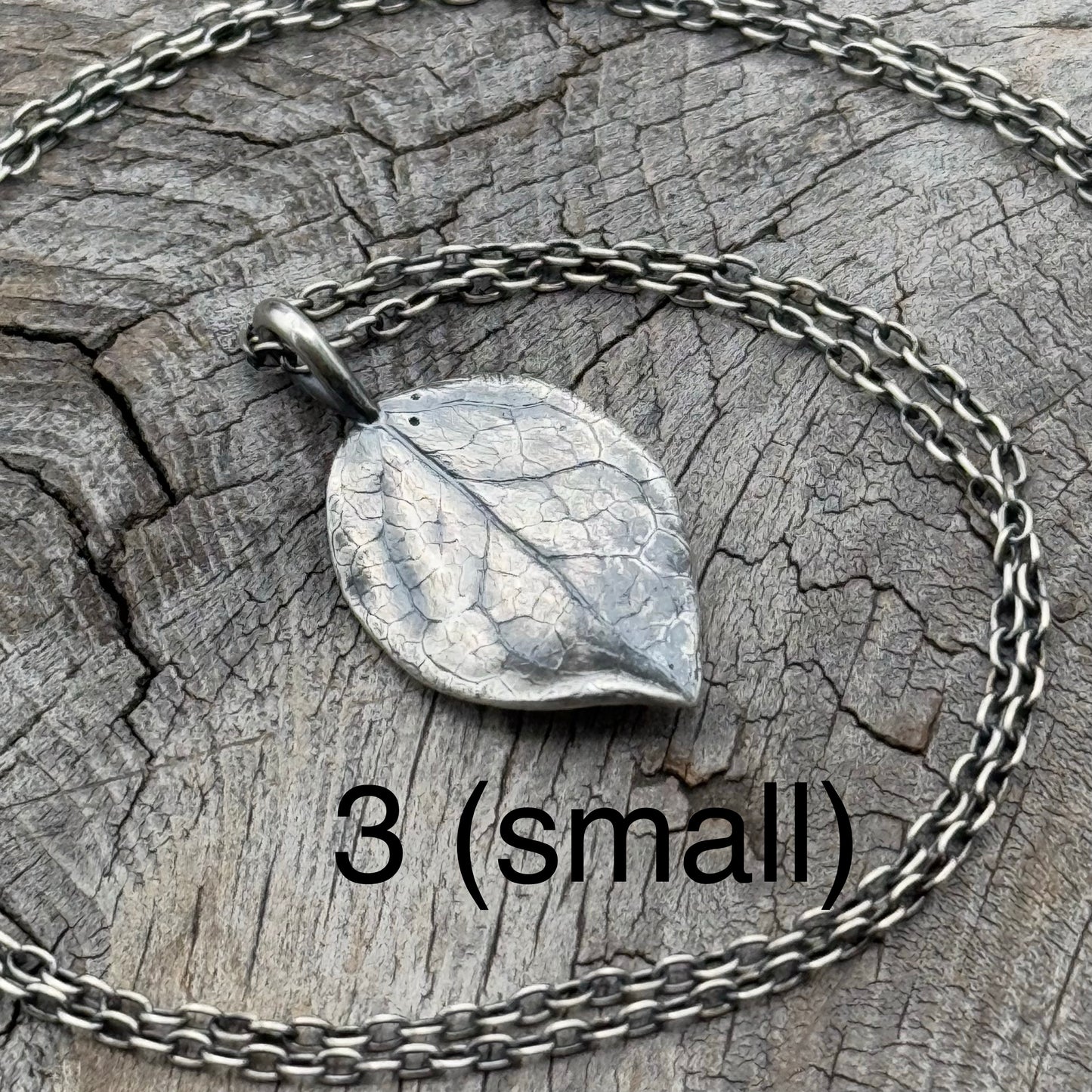 Oregon Coast Salal Leaf Pendants