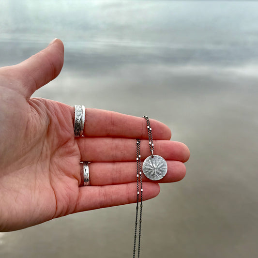 Oregon Coast Sand Dollar Pendant