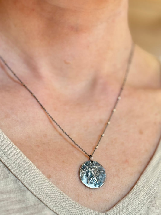 She Remembers the Rain -  Moss Pendant