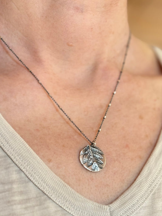 The Resilient One - Licorice Fern Pendant