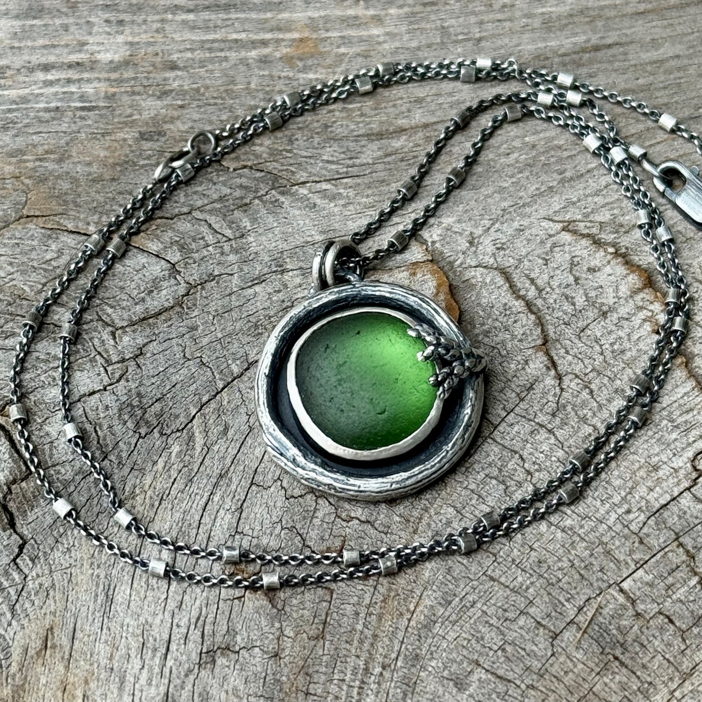 Oregon Forest Branch Cedar Pendant