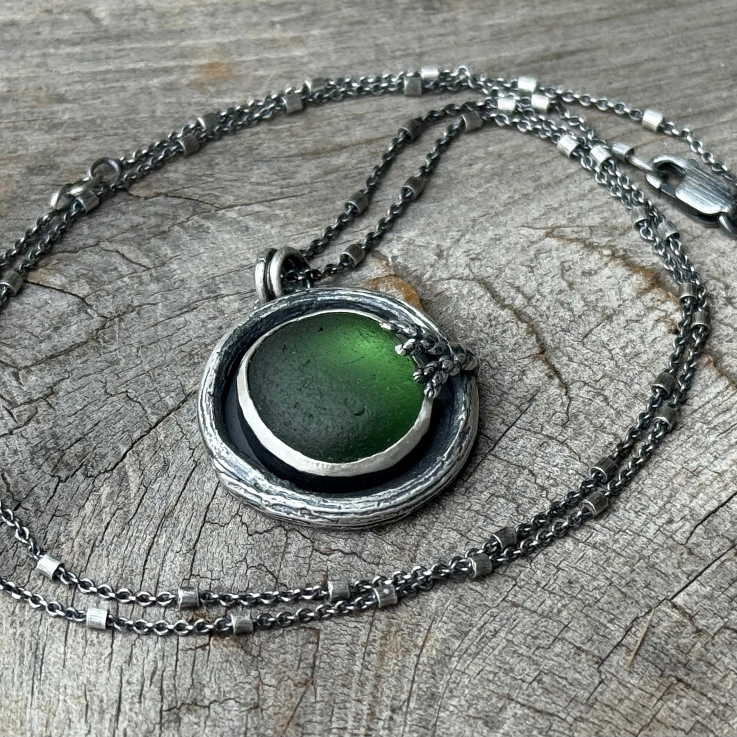 Oregon Forest Branch Cedar Pendant