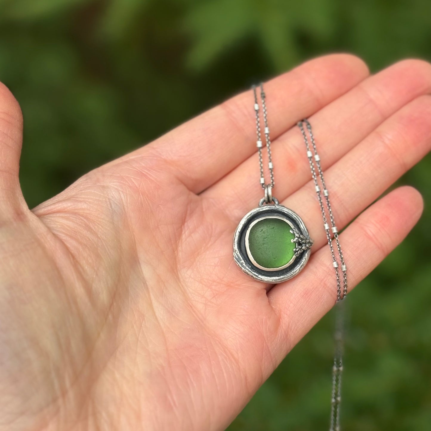 Oregon Forest Branch Cedar Pendant