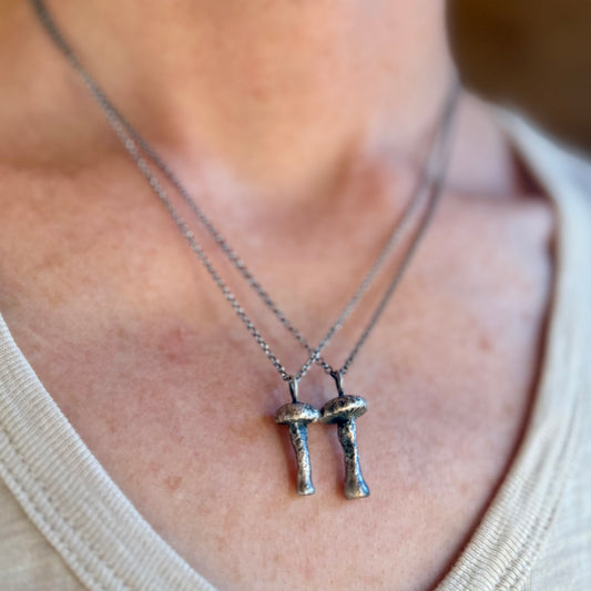 Forest Floor Mushroom Pendants